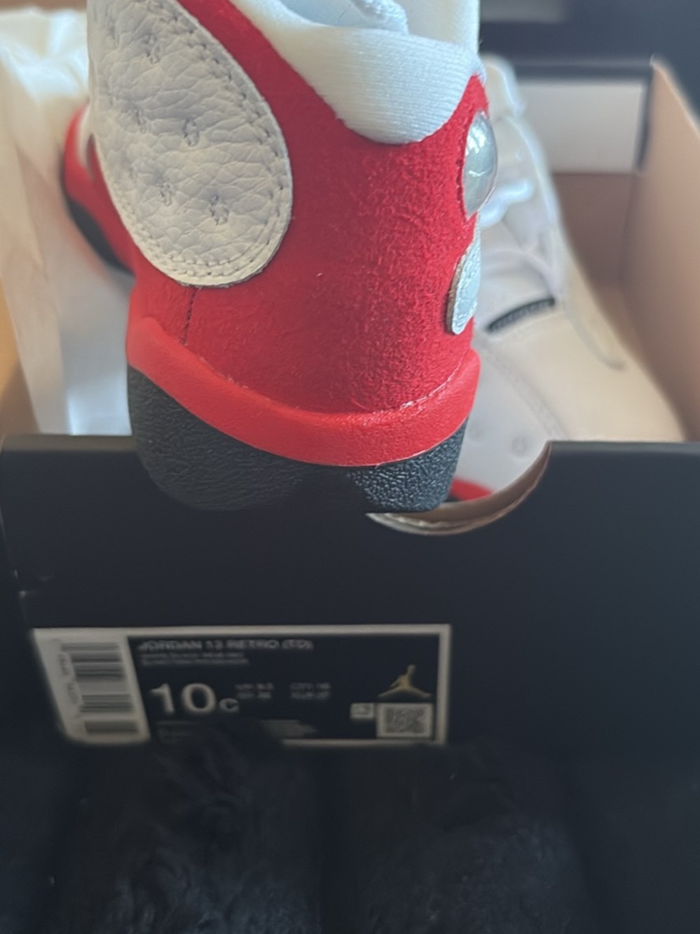 Jordan Kids Retro Sneakers - White & Red